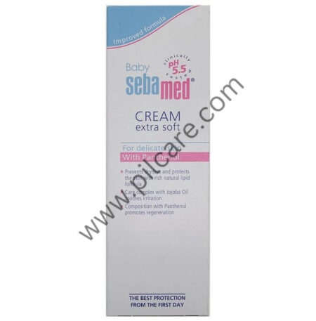 Sebamed Baby Cream Extra Soft|pH 5.5|Ideal for Dry Skin|