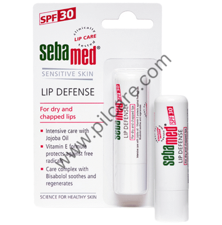 Sebamed Lip Defense with Jojoba Oil & Vitamin E | For Dry & Chapped Lips