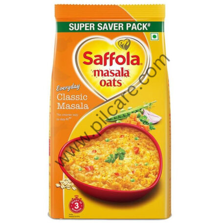 Saffola Masala Oats with High Fibre & Protein | Flavour Classic Masala