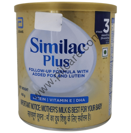 Similac Plus Stage 3 Follow-Up-Formula (From 12 to 24 months) stawith Vitamin E, DHA & Lutein Powder