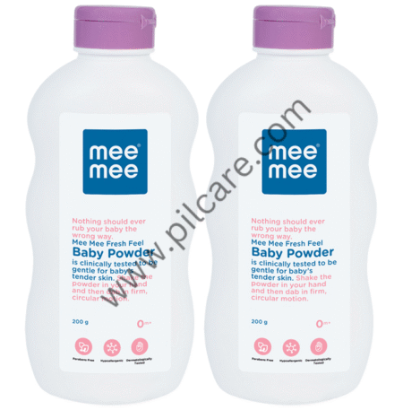 Mee Mee Fresh Feel Baby Powder (500gm Each)