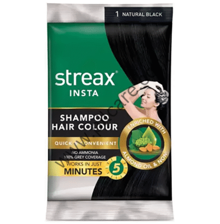 Streax Insta Shampo Hair Colour