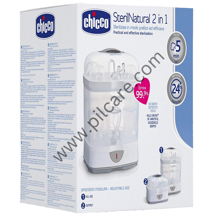 Chicco Steril Natural 2 in 1 Sterlizer