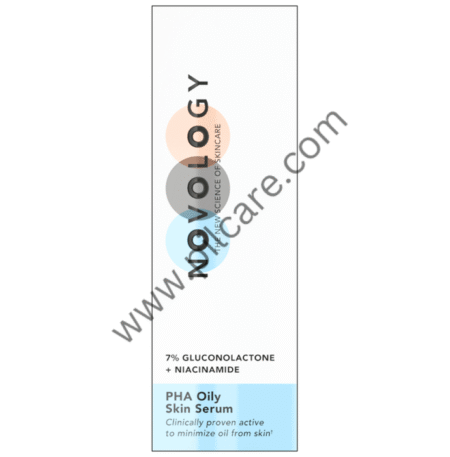 Novology 7% Gluconolactone + Niacinamide PHA Oily Skin Serum for Oil Control Serum