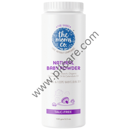 The Moms Co. Natural Baby Powder Talc Free