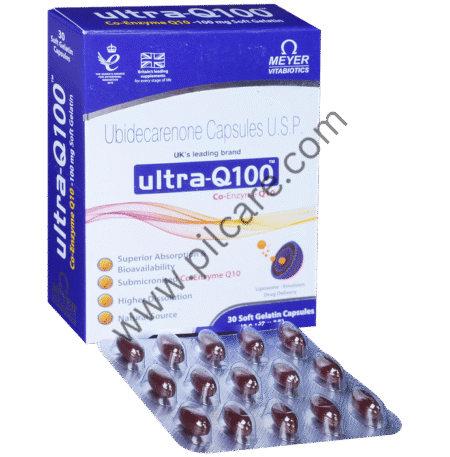 Ultra-Q 100mg Capsule
