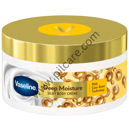 Vaseline Deep Moisture Silky Body Creme with Cera Boost Technology