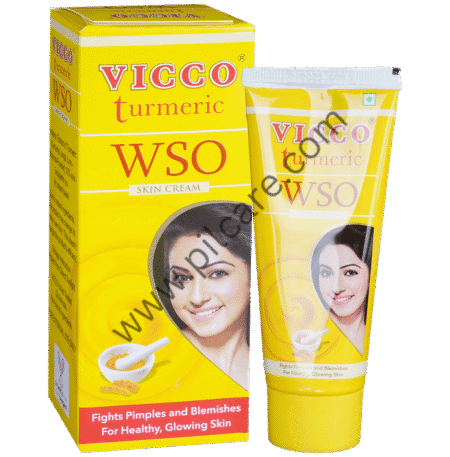 Vicco Turmeric Wso Skin Cream | Fights Pimples & Blemishes