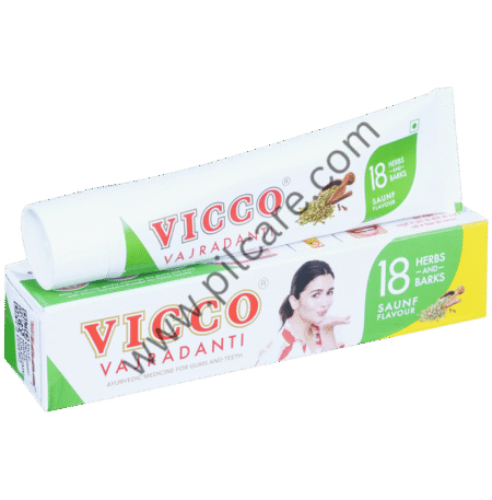 Vicco Vajradanti Ayurvedic Medicine for Healthy Gums and Teeth | Saunf