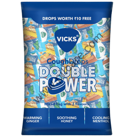 Vicks Lozenges Cough Drops for Throat Irritation Relief | Flavour Assorted Double Power