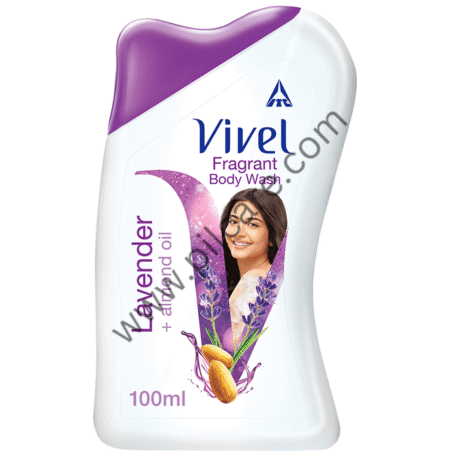 Vivel Lavender + Almond Oil Body Wash