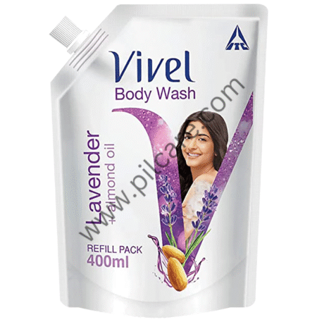 Vivel Lavender + Almond Oil Refill Pack Body Wash
