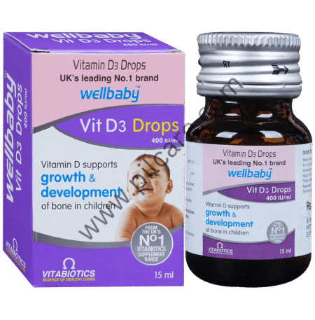 Wellbaby Vit D3 Oral Drops