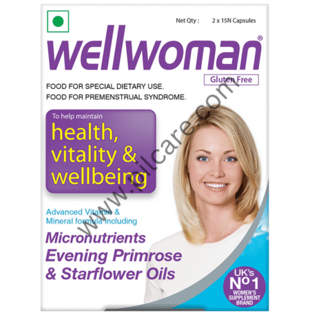 Wellwoman Veg Multivitamin Capsule (15 Each) Gluten Free