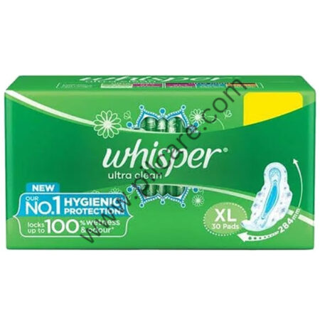 Whisper Ultra Clean Wings Sanitary Pads XL