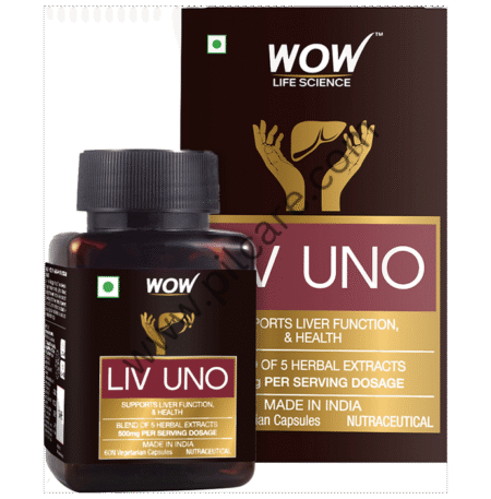 WOW Life Science Liv Uno Vegetarian Capsule