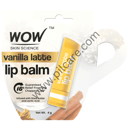 WOW Life Science Vanilla Latte Lip Balm