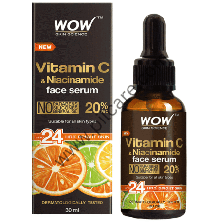 WOW Skin Science 20% Oil Free Vitamin C Face Serum