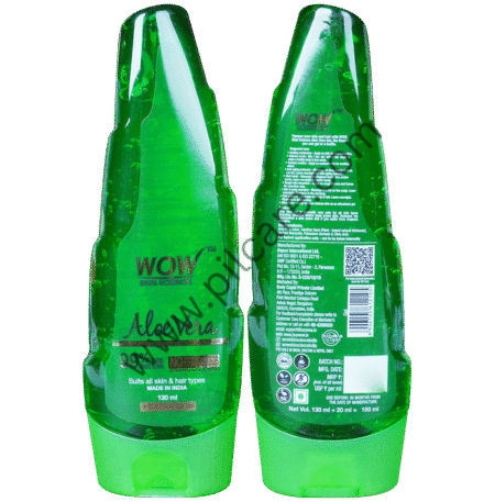 WOW Skin Science 99% Pure Aloe Vera Gel | Multipurpose Beauty Gel for Skin & Hair