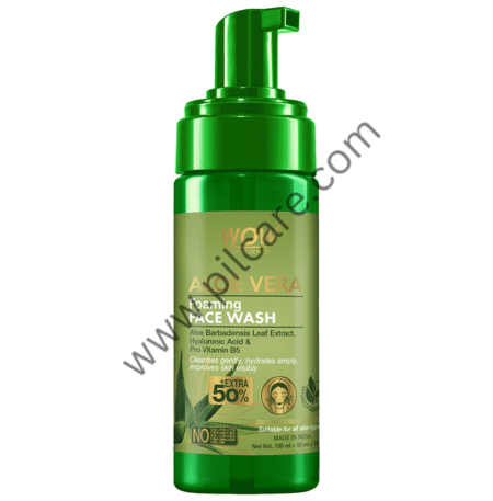 WOW Skin Science Aloevera Foaming Face Wash