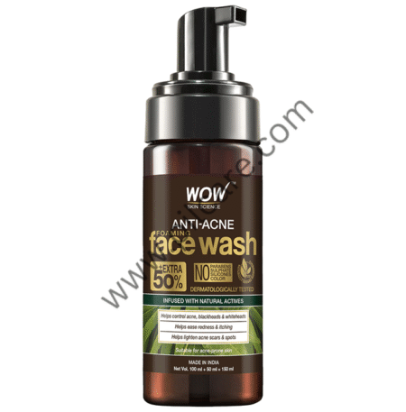 WOW Skin Science Anti-Acne Foaming Face Wash