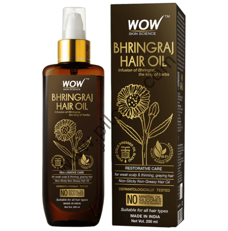 WOW Skin Science Bhringraj Hair Oil
