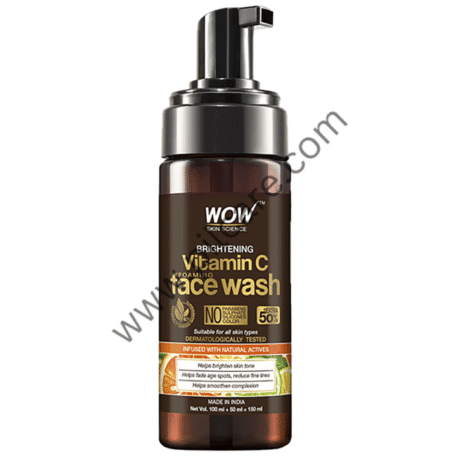 WOW Skin Science Brightening Vitamin C Foaming Face Wash