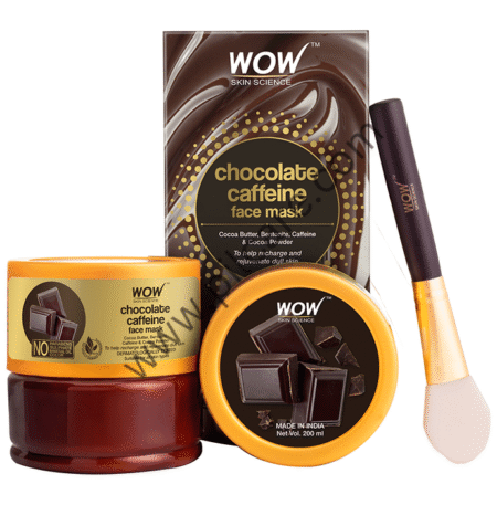 WOW Skin Science Chocolate Caffeine Face Mask