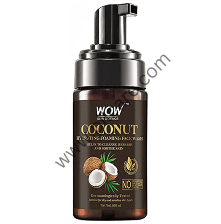 WOW Skin Science Coconut Hydrating Foaming Face Wash