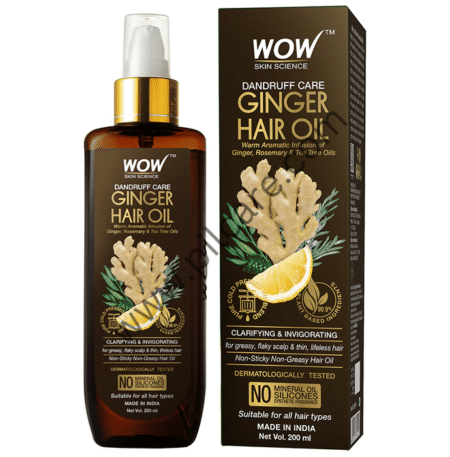 WOW Skin Science Dandruff Care Ginger Hair Oil
