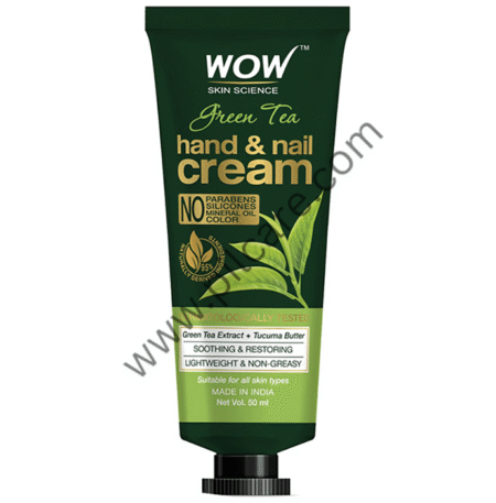 WOW Skin Science Green Tea Hand & Nail Cream
