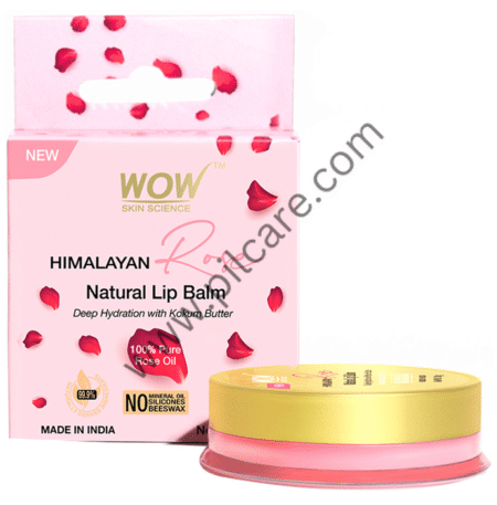 WOW Skin Science Himalayan Rose Natural Lip Balm