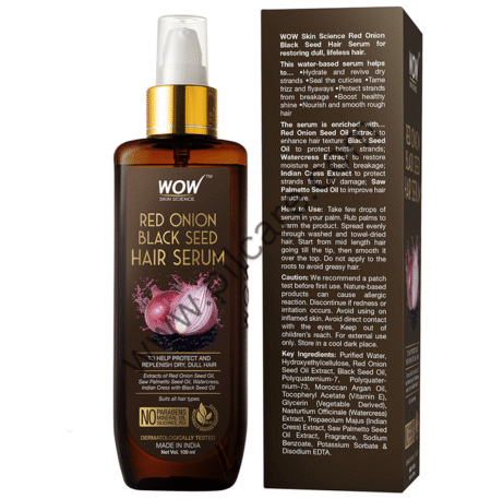 WOW Skin Science Red Onion Black Seed Hair Serum