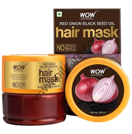 WOW Skin Science Red Onion Black Seed Oil Hair Mask