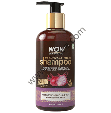 WOW Skin Science Red Onion Black Seed Oil Shampoo