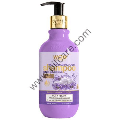 WOW Skin Science Rice Water & Lavender Shampoo