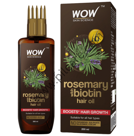 WOW Skin Science Rosemary with Biotin Hair Oil