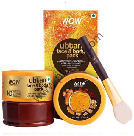 WOW Skin Science Ubtan Face & Body Pack