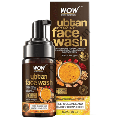 WOW Skin Science Ubtan Foaming Face Wash