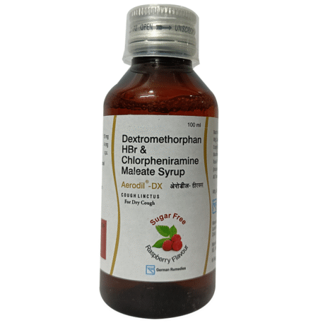 Aerodil-DX Syrup Raspberry Sugar Free