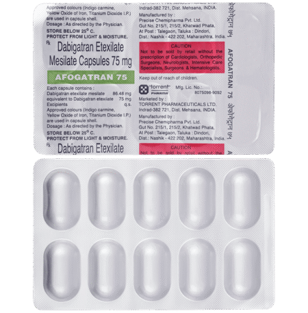 Afogatran 75mg Capsule