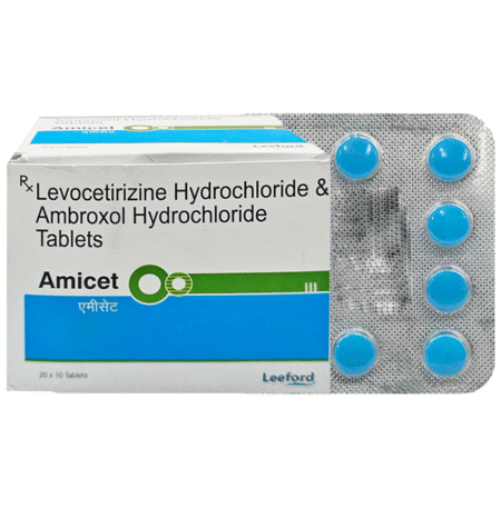 Amicet 5 mg/60 mg Tablet