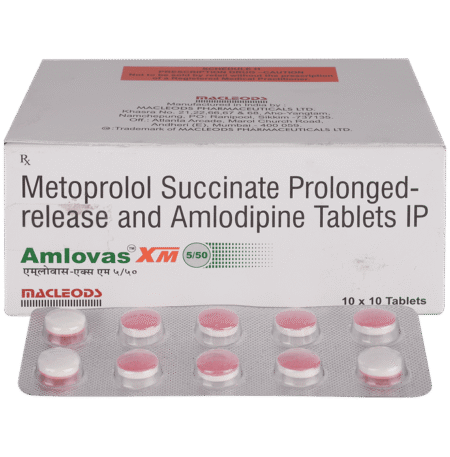 Amlovas XM 5/50 Tablet PR