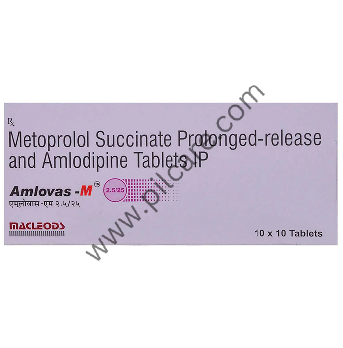Amlovas-M 2.5/25 Tablet PR