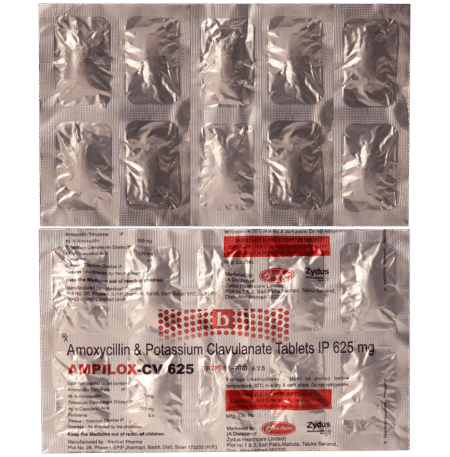 Ampilox CV 500mg/125mg Tablet