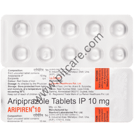 Aripiren 10mg Tablet