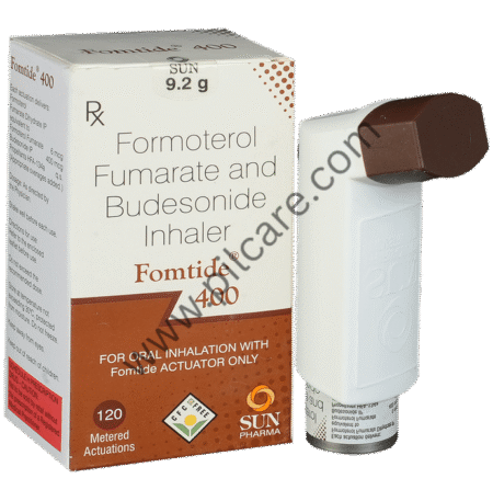 Fomtide 400 CFC Free Inhaler