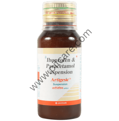 Artigesic 100 mg/162.5 mg Suspension