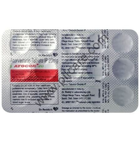 Atocor 20 Tablet