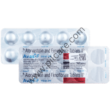 Avas F 10mg/160mg Tablet